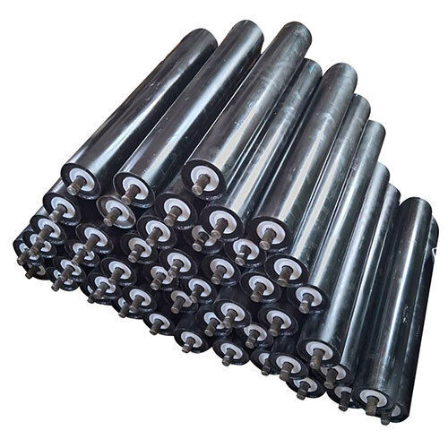 Mild Steel Idler Roller - Mild Steel Material, Coated Surface, Normal Technology | Color as Per Image, Reliable Performance
