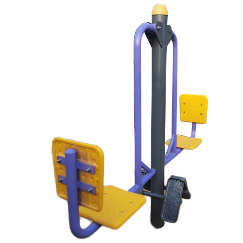 Outdoor Dual Leg Press - Application: Tone Up Muscle