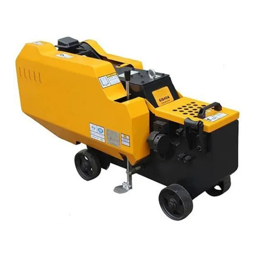 Gq50-H Bar Cutting Machine - Color: Yellow