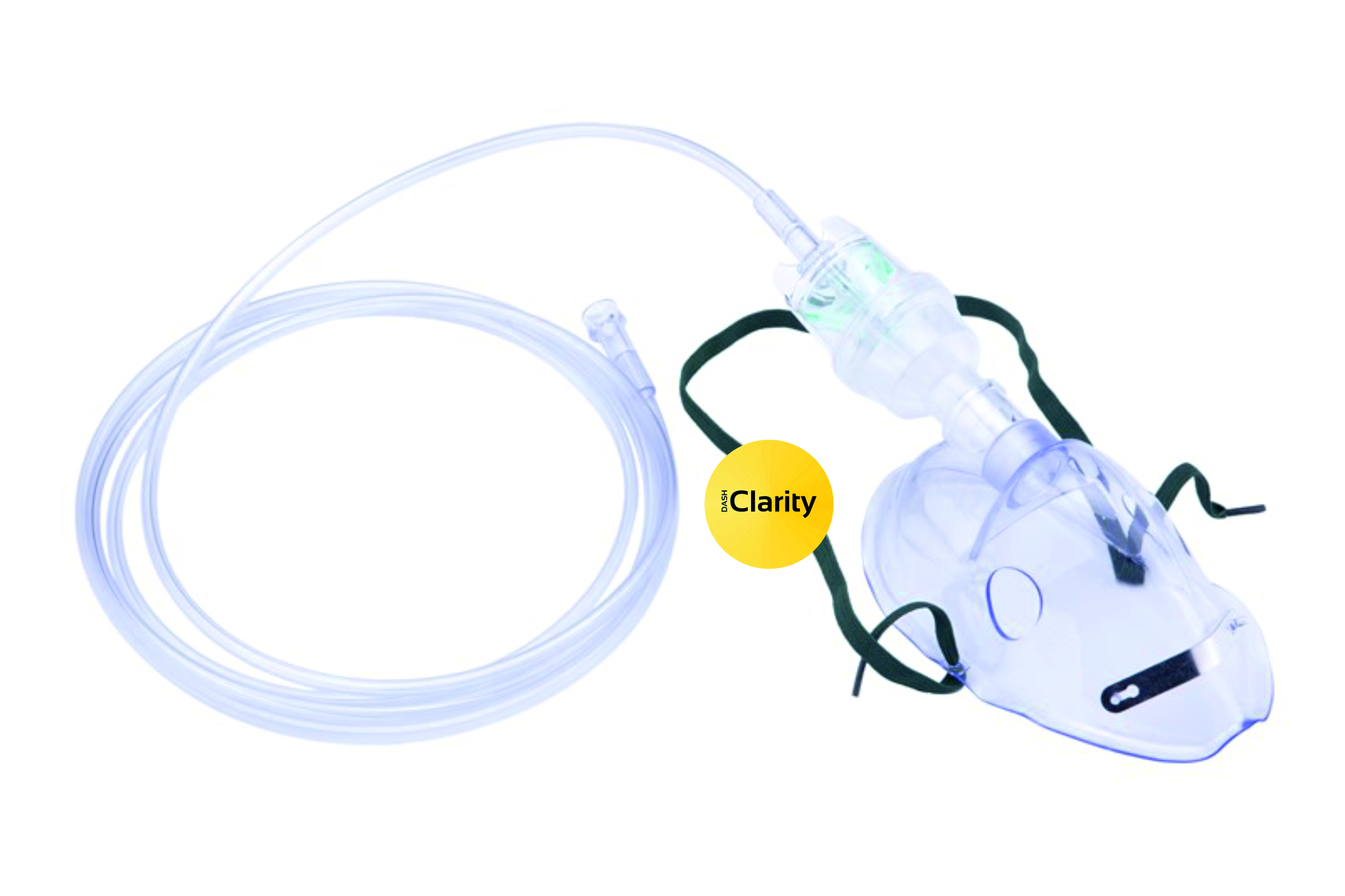 Nebulizer Pediatric Mask Set - Transparent Plastic Material, Hospital & Clinical Use | Universal Compatibility, Ergonomic Design, Efficient Aerosolization, Disposable Options