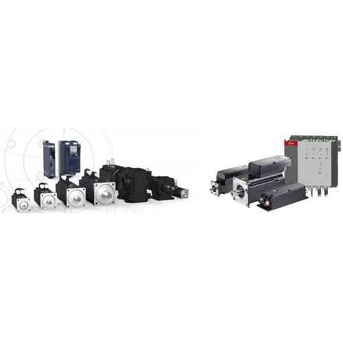 Danfoss Servo Motor and Drive - Electric Power Supply, Customized Size, Manual Functionality, Warranty Included