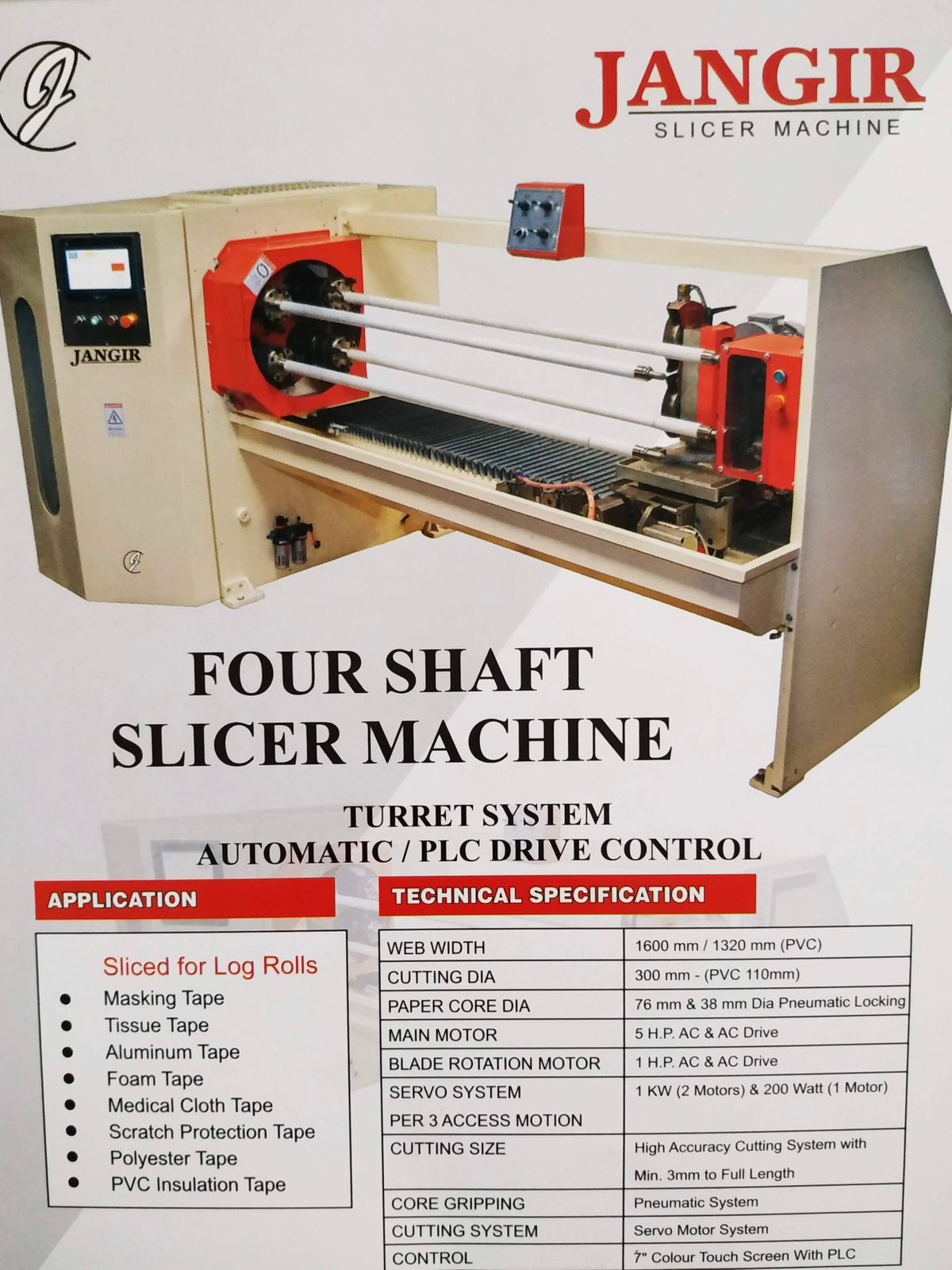 4 Shaft Tape Slicer Machine - Operating Type: Semi Automatic