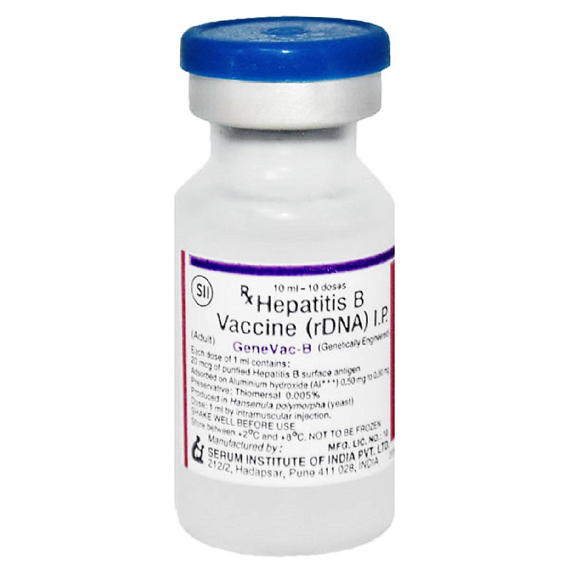 Genevac B Adult Vaccine 10ml - Drug Type: Injection