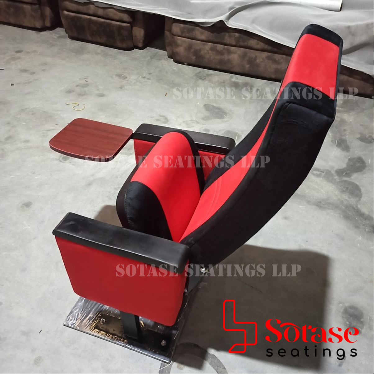 Sotase Auditorium Tip-up With Writing Pad Chair - Finish: Upholstery