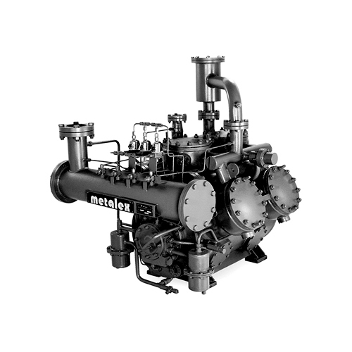 Mx-420 Series 152.30kw Water Cooled Ammonia Compressor - Color: Black