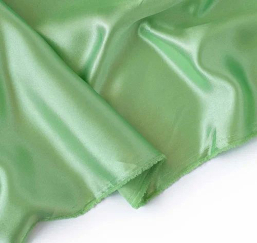 130 Gsm Moss Satin Fabric - Color: Different Available