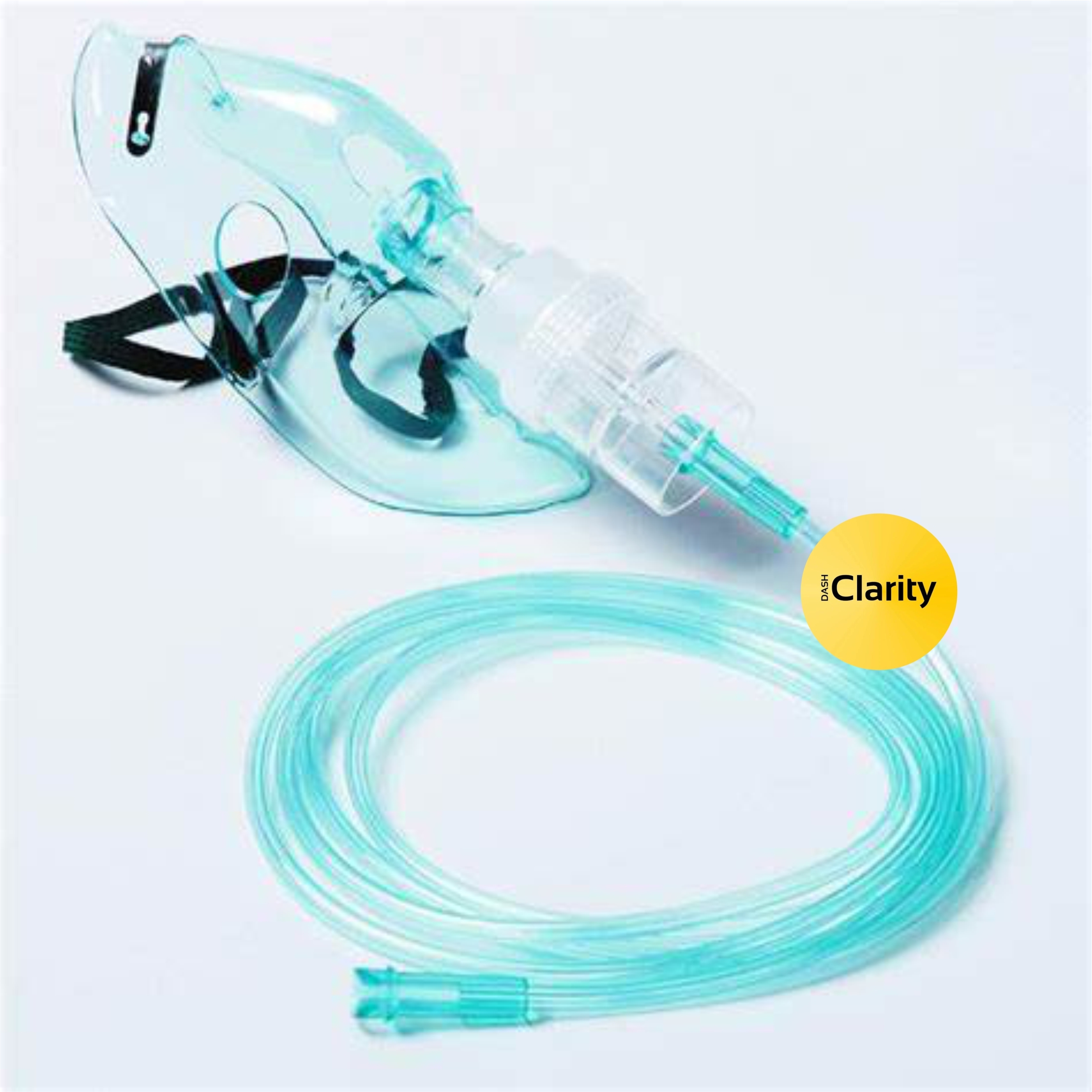 Nebulizer Chamber Kit - Plastic Material, Green Transparent Color | Manual Operating Type, Universal Compatibility, Ergonomic Design, Efficient Aerosolization