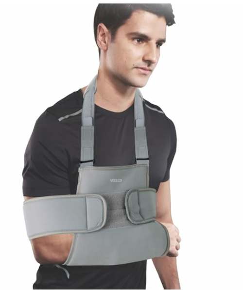 Vissco Zeromotion Shoulder Immobilizer- (S/m/l/xl/xxl) P.c. No 0813 - Dimension (L*w*h): 15.1 X 6.5 X 26.5 Centimeter (Cm)