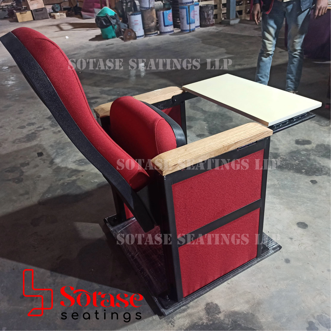 Sotase Big Writing Pad Tip-up Auditorium Chair