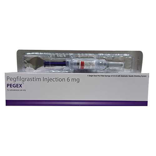 Pegfilgrastim Injection - 6 MG Dosage | Liquid Form, Human Use, Room Temperature Storage