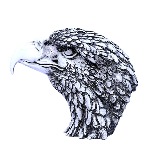 Face Eagle Grey - Height: 5 Centimeter (Cm)