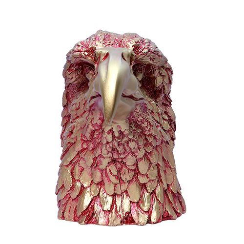 Face Eagle Red Gold - Height: 5 Centimeter (Cm)