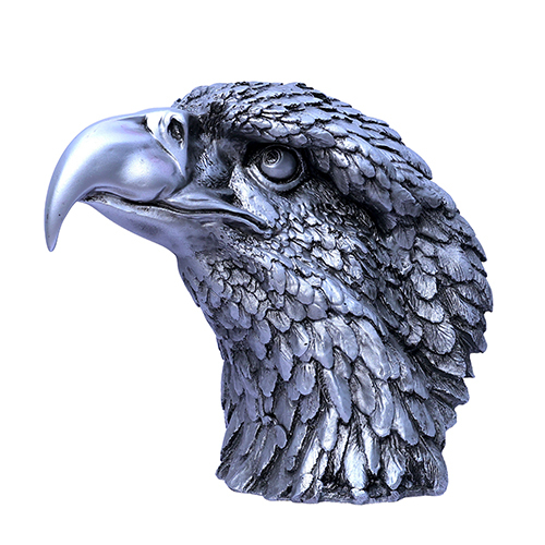 Face Eagle Silver Height: 5  Centimeter (Cm)