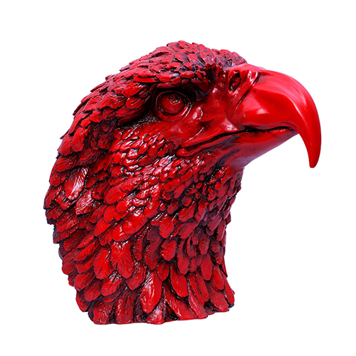 Face Eagle Red - Height: 5 Centimeter (Cm)