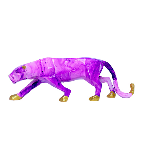 Standing Jaguar Purple - Height: 5 Centimeter (Cm)