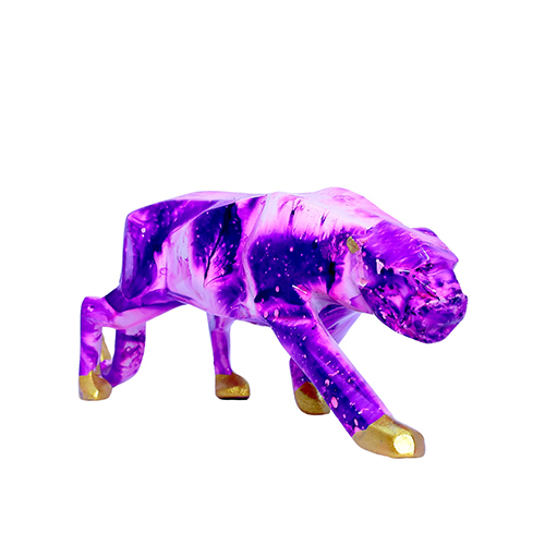 Standing Jaguar Purple - Height: 5 Centimeter (Cm)