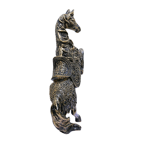 Antique Horse Big Brown Height: 5  Centimeter (Cm)