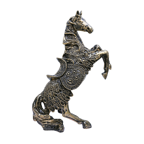 Antique Horse Big Brown Height: 5  Centimeter (Cm)