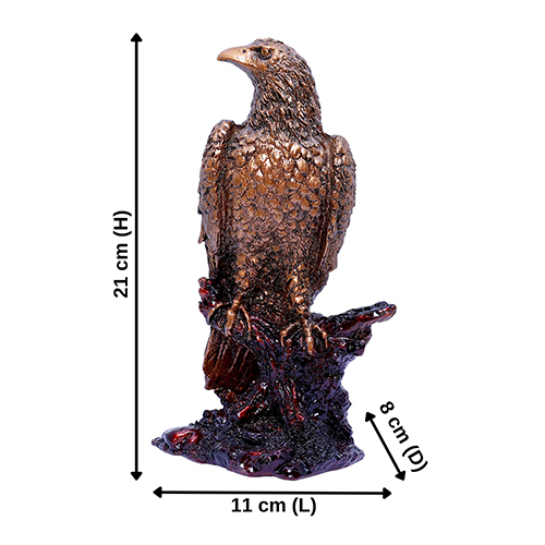 Mighty Eagle Copper - Height: 5  Centimeter (Cm)