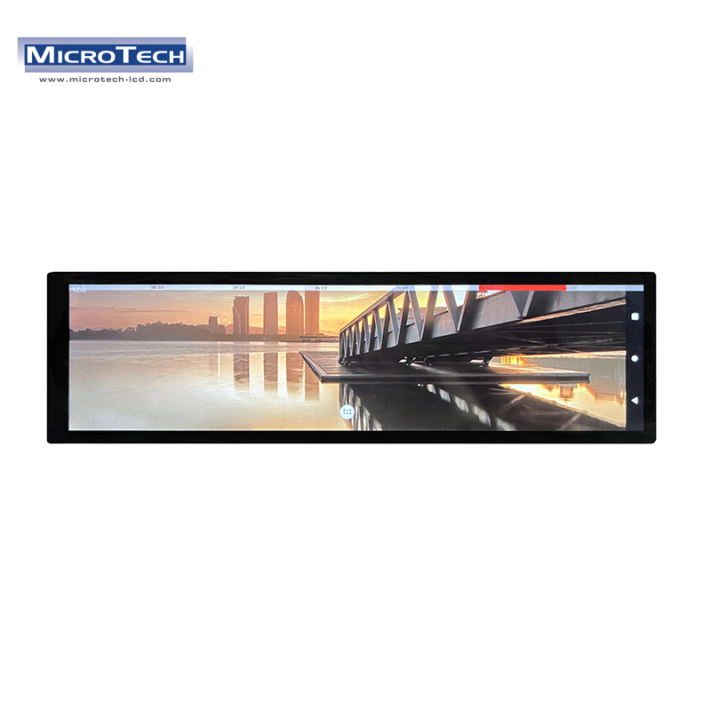 8.8 Inch 1920x480 Ips Lcd Module Windows Embedded Pc Panel