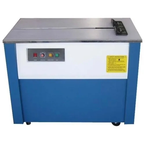 सेमी ऑटोमैटिक बॉक्स स्ट्रैपिंग मशीन