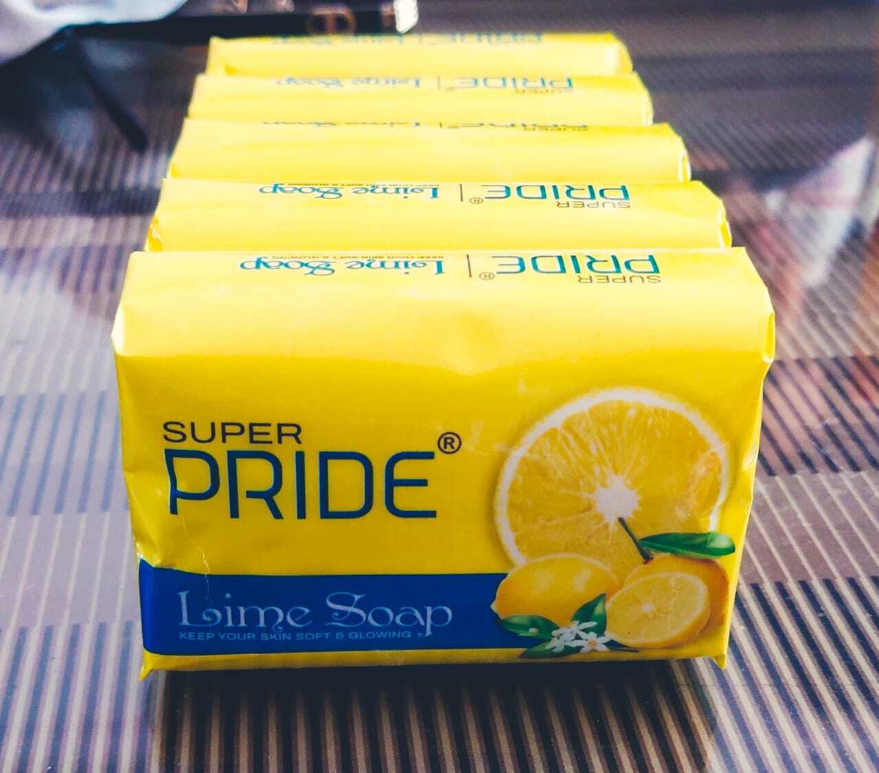 Pride Lime Bath Soap 100gm - Color: Green