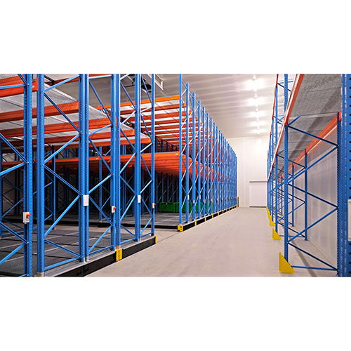 Mobile Pallet Racking System - Material: Mild Steel