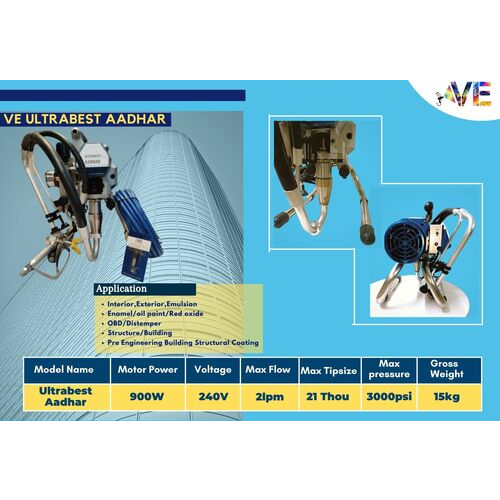 एयरलेस पेंटिंग मशीन आधार