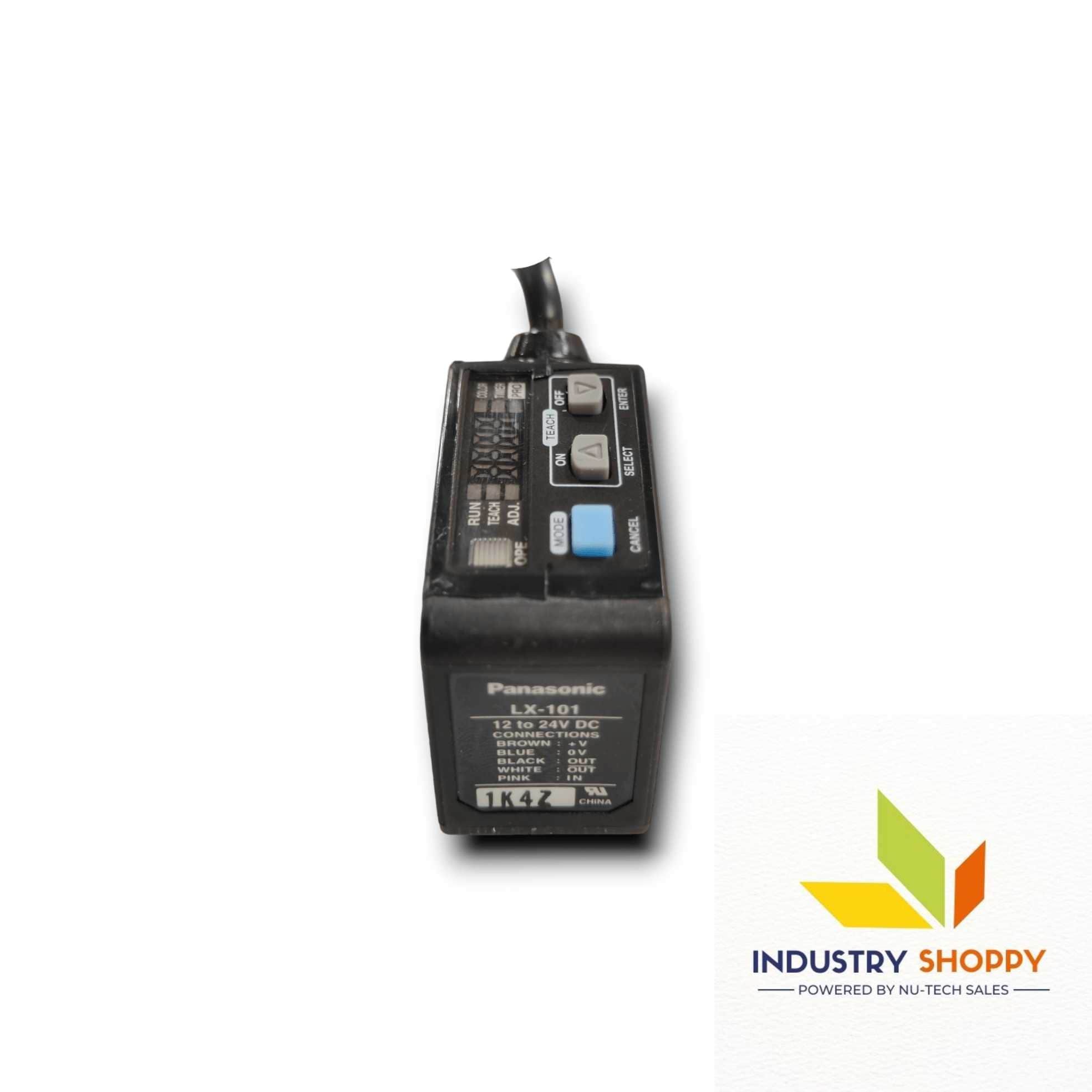 Panasonic Lx-101 Color Mark Sensor Input: 12-24 Vdc
