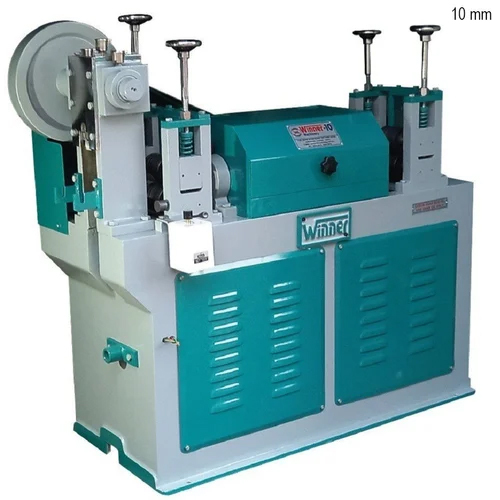 Green 10 Mm Wire Starightening And Cutting Machine