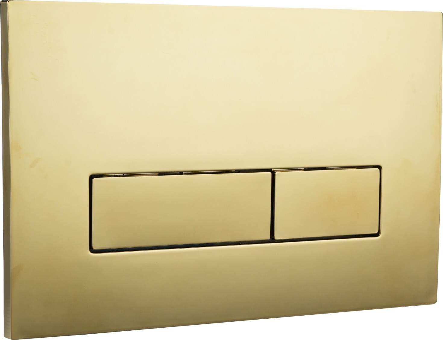 Golden Concealed Cistern Plate