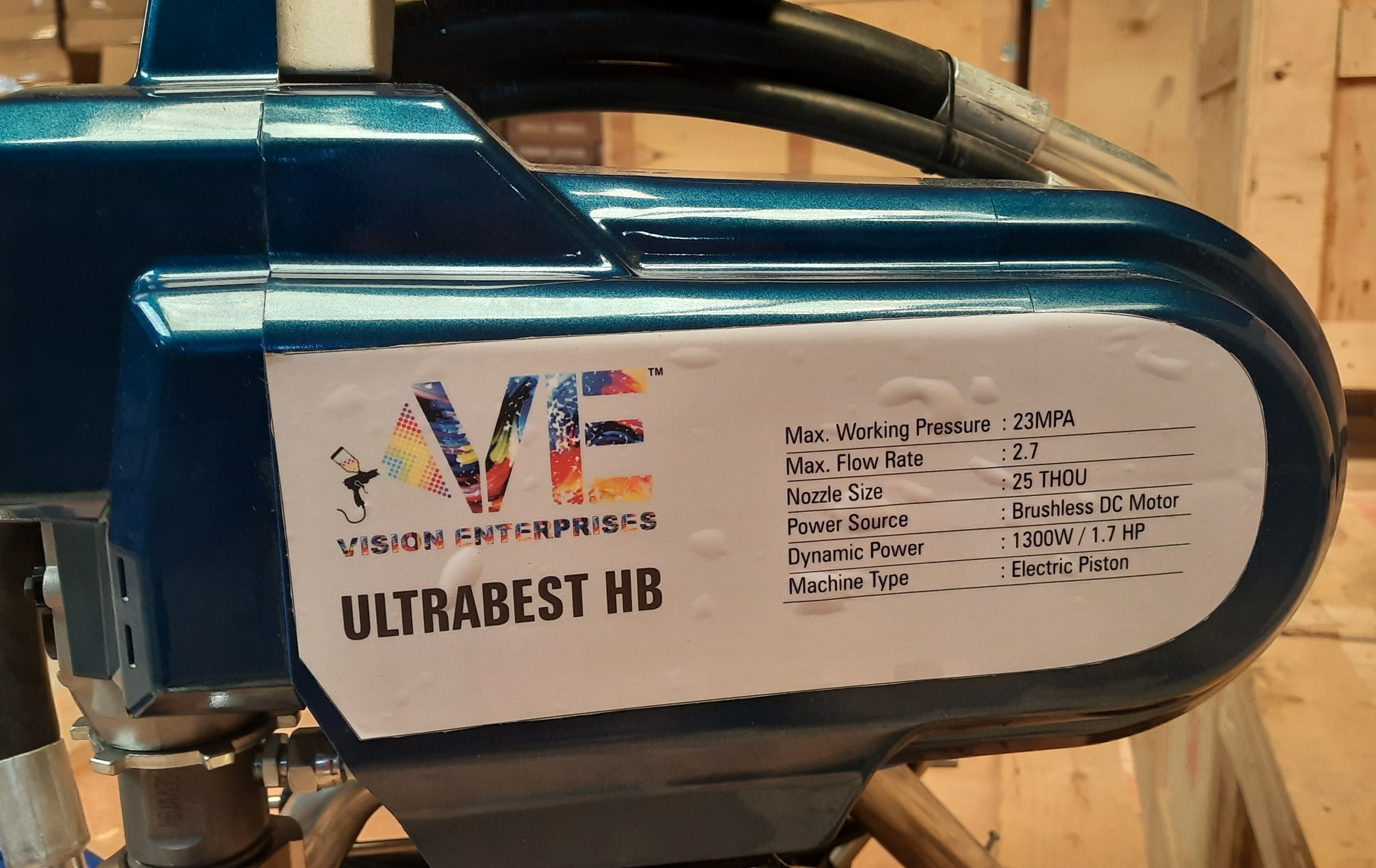 Airless Painting Machine Ub Hb - Color: Blue