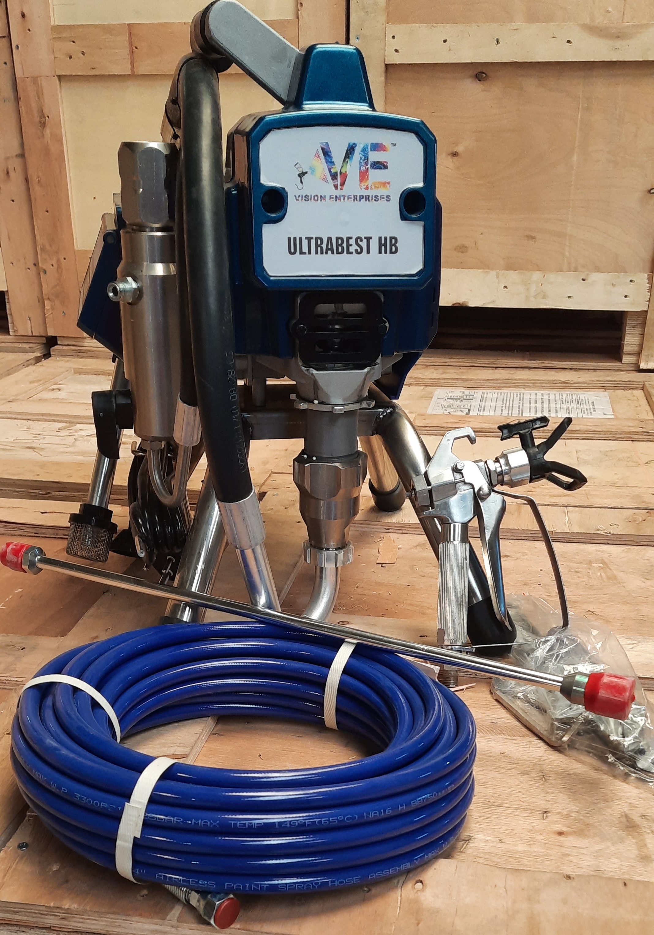 Airless Painting Machine Ub Hb - Color: Blue