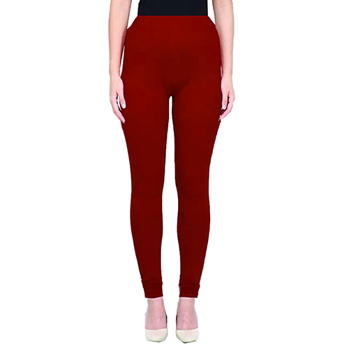 Maroon Dark Churidar Legging
