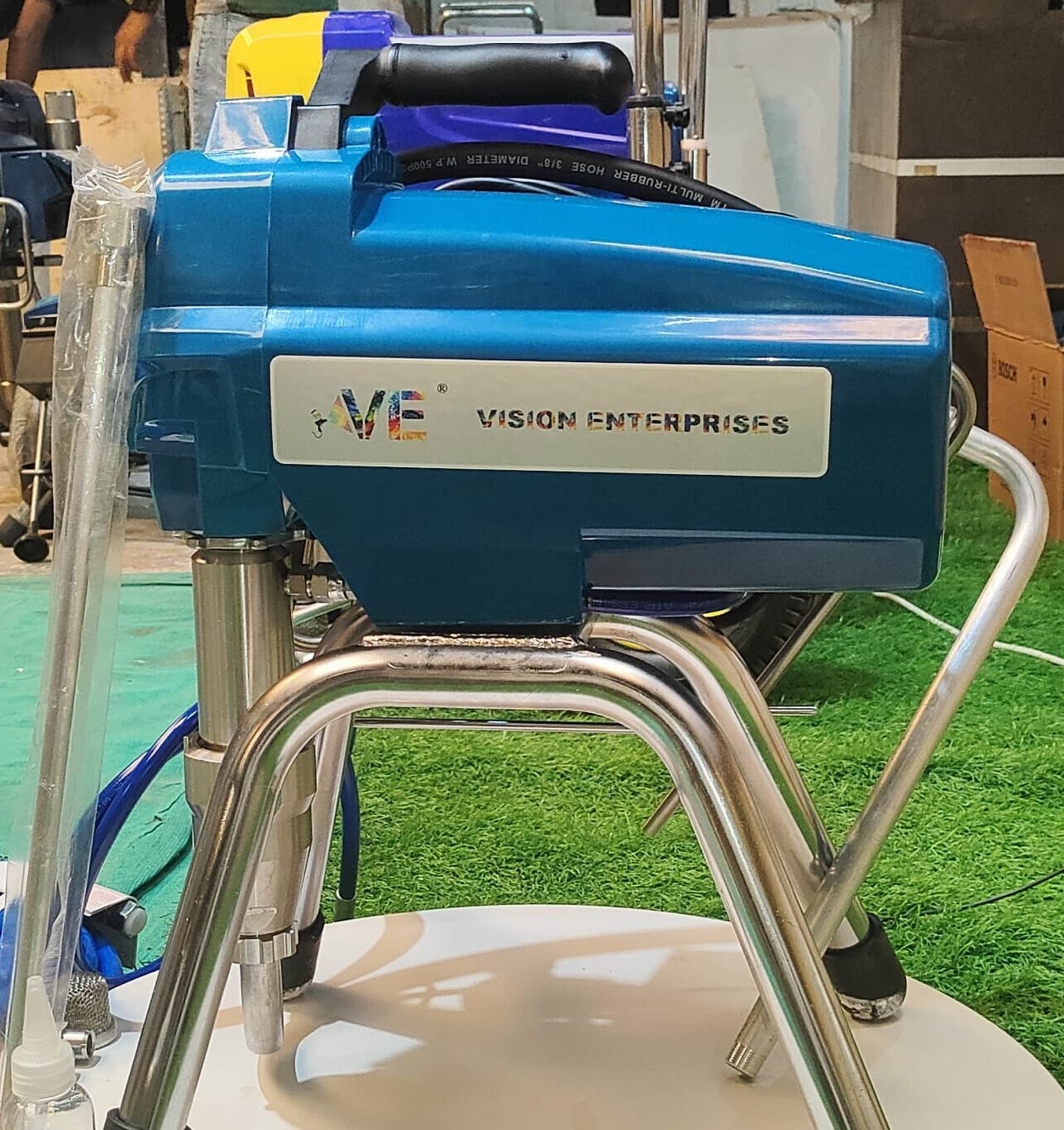 Airless Painting And Putty Machine Ve 850 - Color: Blue