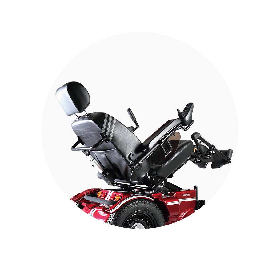 Karma Kp 45.5 Power Tilt Recline Wheelchair