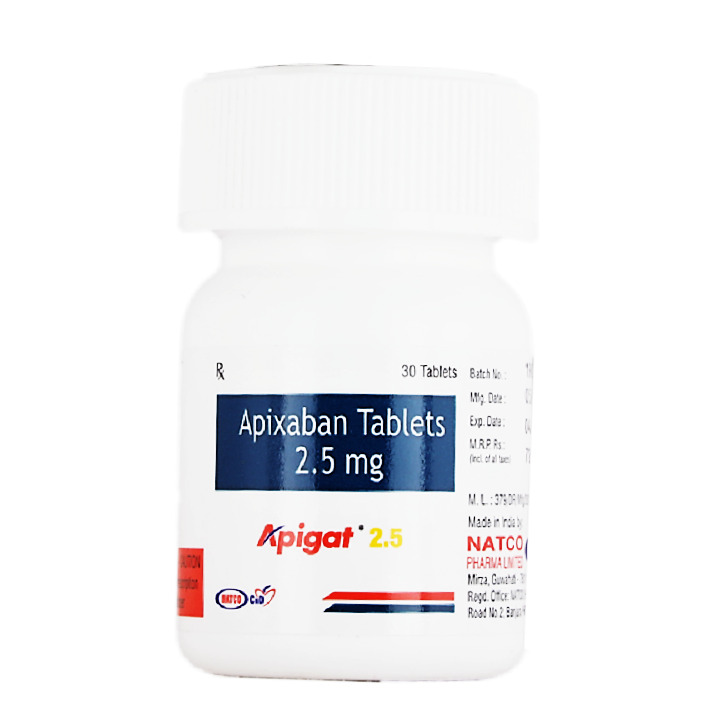 Apigat 2.5mg Tablet - Drug Type: General Medicines