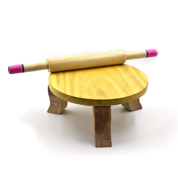 Wooden Belan - 2660 High-quality Wooden Rolling Pin For Home Use, Ideal For Making Rotis And Dough