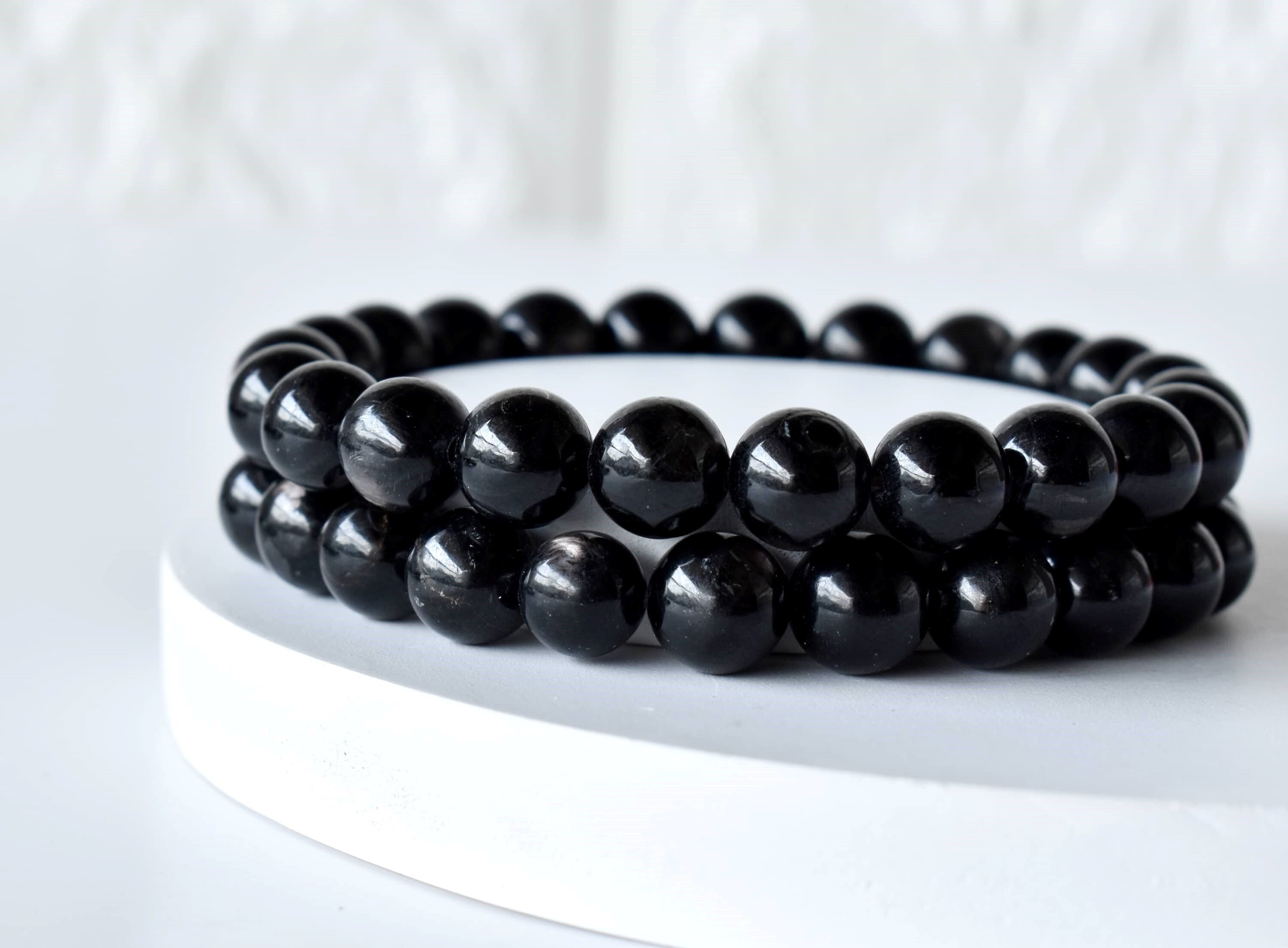 Apachetears Bracelet Crystal Beaded Bracelet - Design: Plain