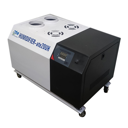 Ultrasonic Humidifier - 20 Kg/hr Capacity, 1000x750x600 Mm Dimensions, Black And White Color | Auto Control, Humidity Display, Intelligent Controller