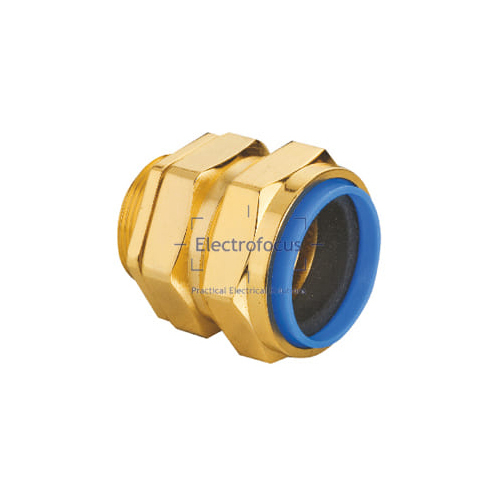 CW Cable Gland - Polished Steel, Customized Size | Industrial Usage with Displacement Seal