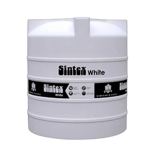 Above Ground Water Tanks - Color: White