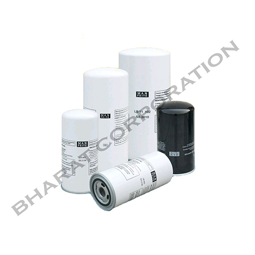 Oil Filter - Standard Size, Cylindrical Shape | Industrial Use, New Condition, Warranty Included