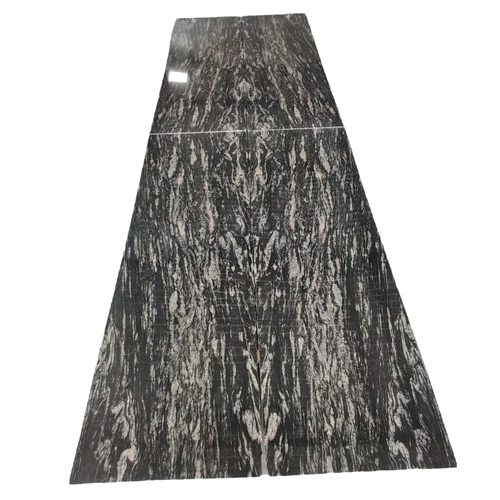 16mm Black Flooring Granite Slab - Polished Finish, Customized Size, Durable Industrial-Grade Granite, Elegant Black Aesthetic