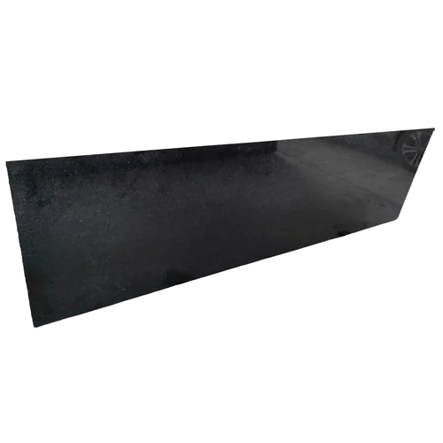 16mm Z Black Granite Slab - 16mm Thickness, Black Color, Unpolished Surface | Crack Resistant, Fire Resistant, Water Resistant, Acid Resistant