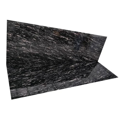 20mm Black Granite Slab - Polished Finish, Durable Black Granite, Customizable Slab Size, Ideal for Industrial and Residential Applications
