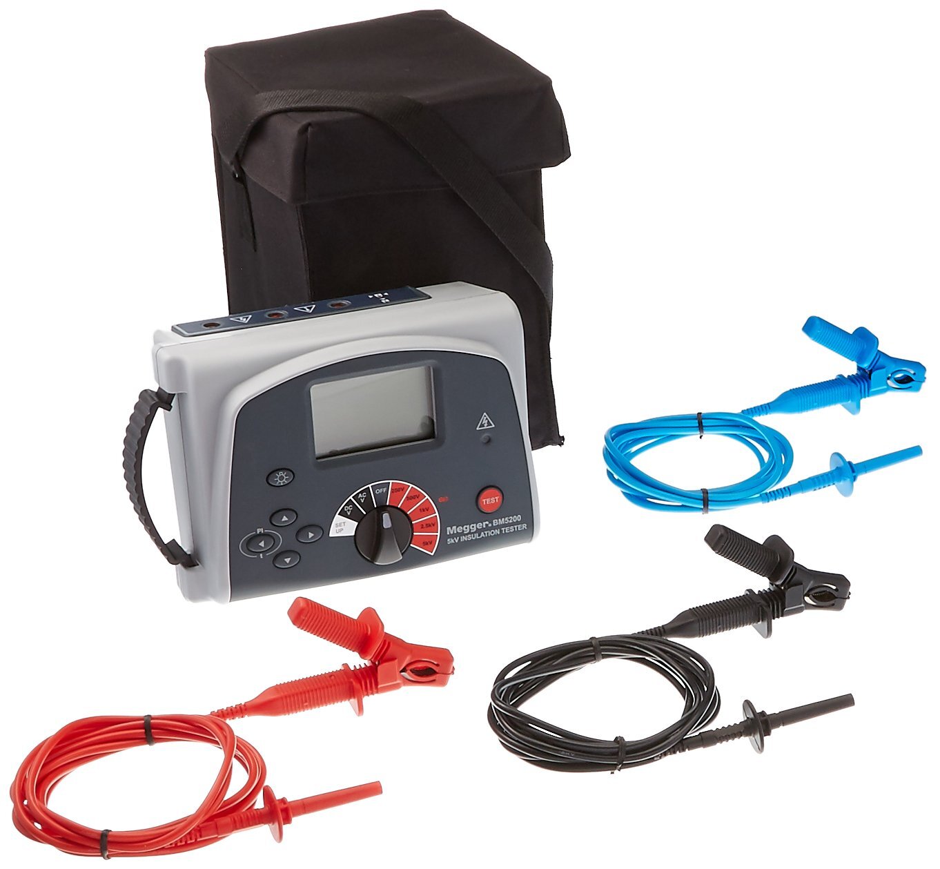 Black Bm5500-5kv Insulation Tester
