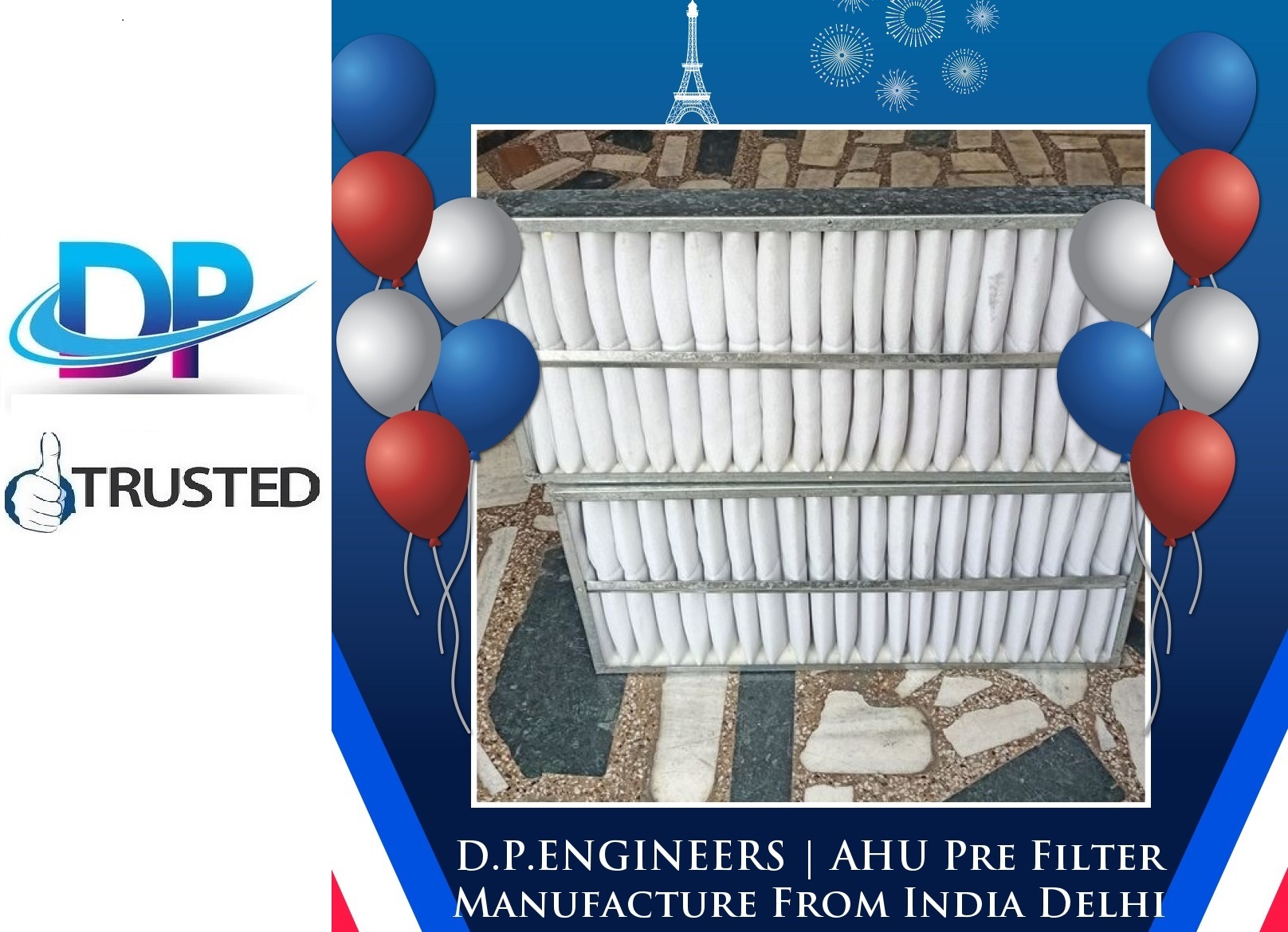 Leading Supplier Of Ahu ( Air Handling Unit) Filter By Guntur Vijayawada Andhra Pradesh