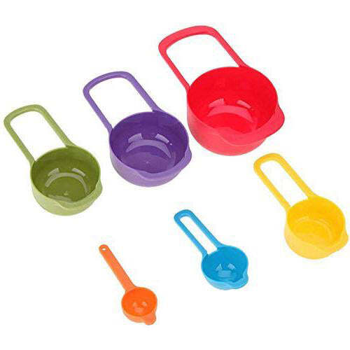 Plastic Measuring Spoons For Kitchen (6 Pack) - Application: As Per Product Requirement