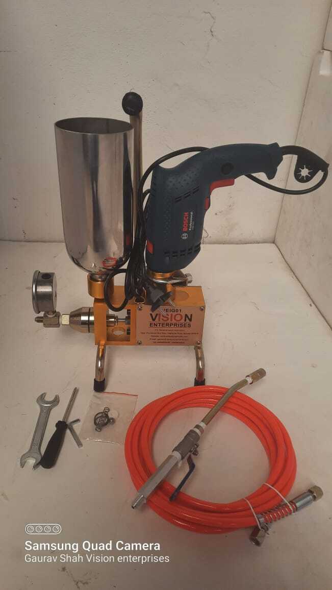 Injection Bosch Grouting Machine - Color: Grey